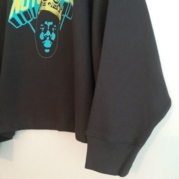 Brooklyn Notorious | Crewneck Comfy Sweatshirt Pullover Top Black Sz XXL / 2X - Picture 11 of 13